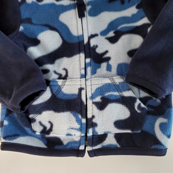 OLD NAVY Boys Fleece Hoodie Zip Up Size 6-12M - Picture 5 of 6